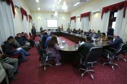Home Minister Om Prakash Aryal Discusses Upcoming Elections at Election Commission