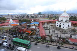 Kathmandu Metropolitan City Demolishes Illegal Structures in Thapathali Heritage Area