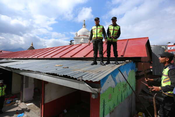 Kathmandu Metropolitan City Demolishes Illegal Structures in Thapathali Heritage Area (5)