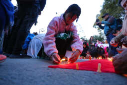 Maiti Nepal Lights Red Ribbon Candle Vigil on Eve of World AIDS Day