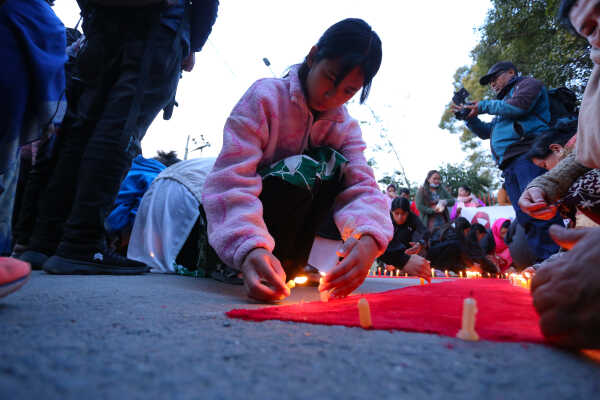 Maiti Nepal Lights Red Ribbon Candle Vigil on Eve of World AIDS Day