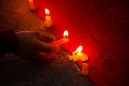 Maiti Nepal Lights Red Ribbon Candle Vigil on Eve of World AIDS Day