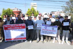 Sahid Smarak League Clubs Stage Peaceful Protest at ANFA Gate