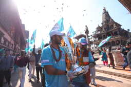 NPL Trophy Jatra Reaches Patan Durbar Square Ahead of Second Edition