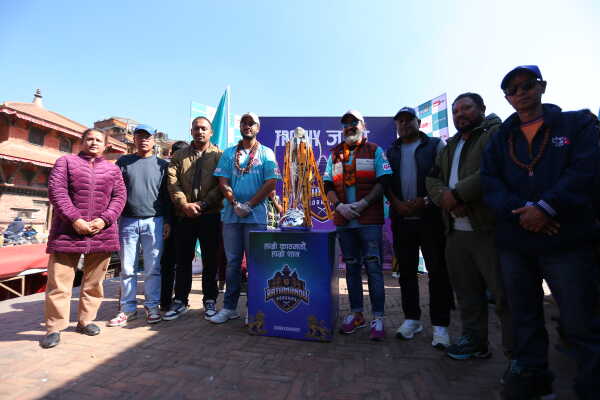 NPL Trophy Jatra Reaches Patan Durbar Square Ahead of Second Edition