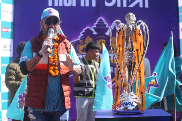 NPL Trophy Jatra Reaches Patan Durbar Square Ahead of Second Edition