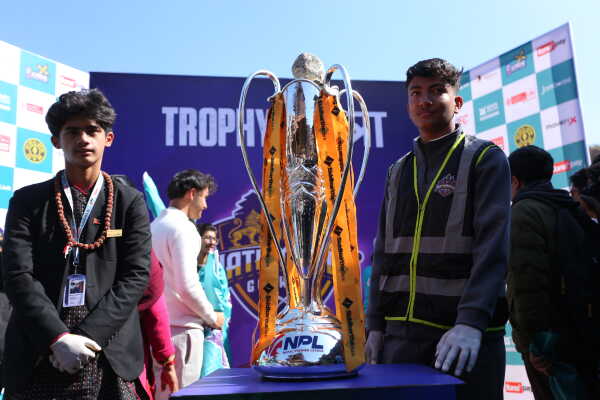 NPL Trophy Jatra Reaches Patan Durbar Square Ahead of Second Edition