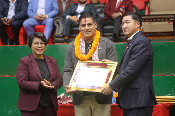 NSC Bids Farewell to Member-Secretary Tankalal Ghising; ‘Mission–2026’ Distributes Kits to Athletes