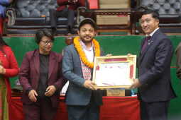 NSC Bids Farewell to Member-Secretary Tankalal Ghising; ‘Mission–2026’ Distributes Kits to Athletes