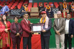 NSC Bids Farewell to Member-Secretary Tankalal Ghising; ‘Mission–2026’ Distributes Kits to Athletes