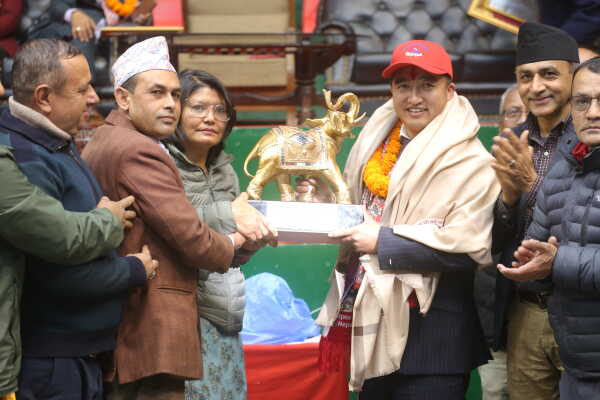 NSC Bids Farewell to Member-Secretary Tankalal Ghising; ‘Mission–2026’ Distributes Kits to Athletes