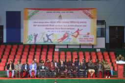 NSC Bids Farewell to Member-Secretary Tankalal Ghising; ‘Mission–2026’ Distributes Kits to Athletes