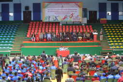 NSC Bids Farewell to Member-Secretary Tankalal Ghising; ‘Mission–2026’ Distributes Kits to Athletes