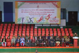 NSC Bids Farewell to Member-Secretary Tankalal Ghising; ‘Mission–2026’ Distributes Kits to Athletes