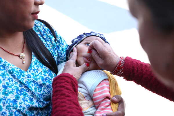 National Vitamin A Program Continues Across Nepal