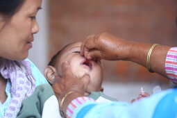 National Vitamin A Program Continues Across Nepal