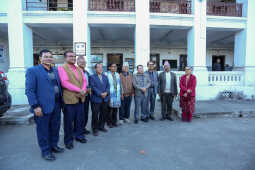 Nepali Communist Party Leaders Reach Election Commission for Party Registration