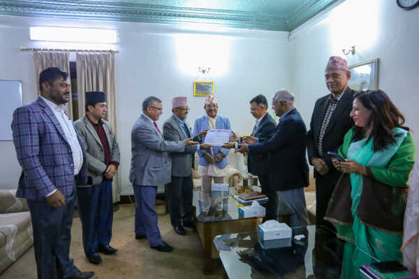 Nepali Communist Party Officially Registered, Receives Certificate from Election Commission