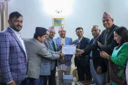 Nepali Communist Party Officially Registered, Receives Certificate from Election Commission (2)