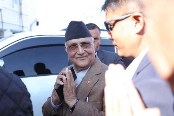 Communist Party of Nepal (UML) Parliamentary Party Holds Meeting at Central Office, Lalitpur