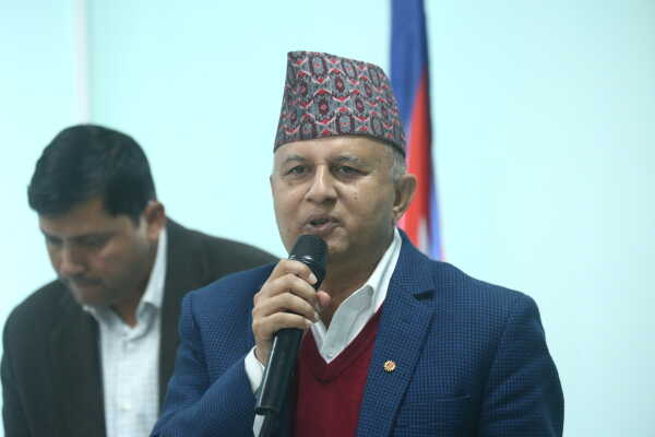 Communist Party of Nepal (UML) Parliamentary Party Holds Meeting at Central Office, Lalitpur