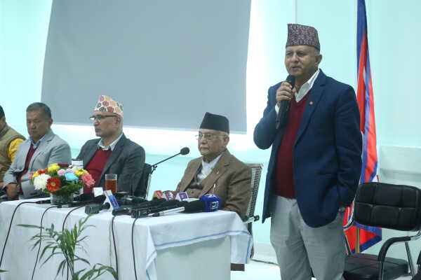 Communist Party of Nepal (UML) Parliamentary Party Holds Meeting at Central Office, Lalitpur