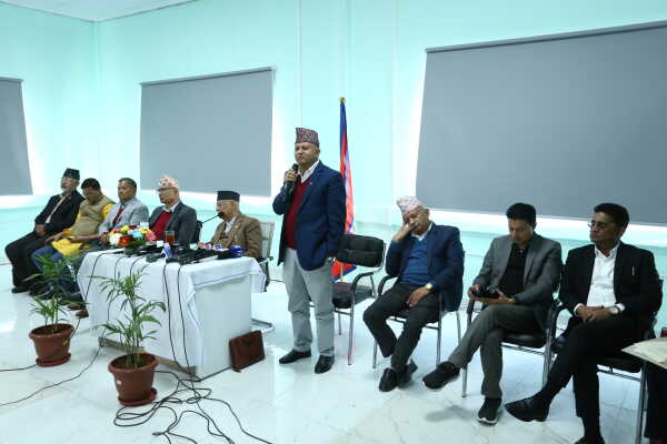 Communist Party of Nepal (UML) Parliamentary Party Holds Meeting at Central Office, Lalitpur