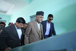 Communist Party of Nepal (UML) Parliamentary Party Holds Meeting at Central Office, Lalitpur