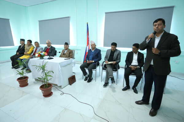 Communist Party of Nepal (UML) Parliamentary Party Holds Meeting at Central Office, Lalitpur