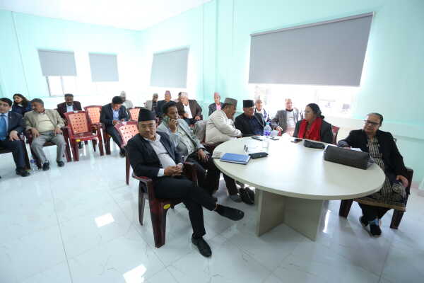 Communist Party of Nepal (UML) Parliamentary Party Holds Meeting at Central Office, Lalitpur
