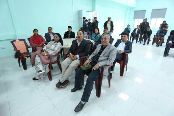 Communist Party of Nepal (UML) Parliamentary Party Holds Meeting at Central Office, Lalitpur
