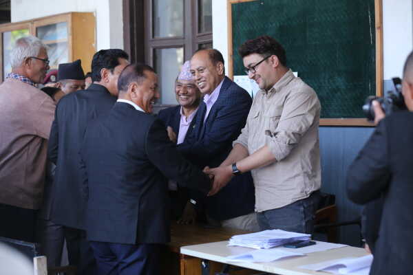 Netra Bikram Chand-led CPN Registers at Election Commission Ahead of Upcoming Polls