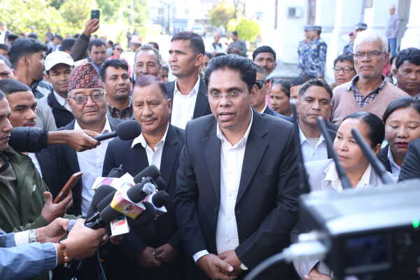 Netra Bikram Chand-led CPN Registers at Election Commission Ahead of Upcoming Polls