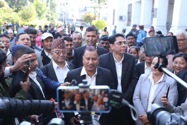 Netra Bikram Chand-led CPN Registers at Election Commission Ahead of Upcoming Polls