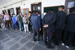 Netra Bikram Chand-led CPN Registers at Election Commission Ahead of Upcoming Polls