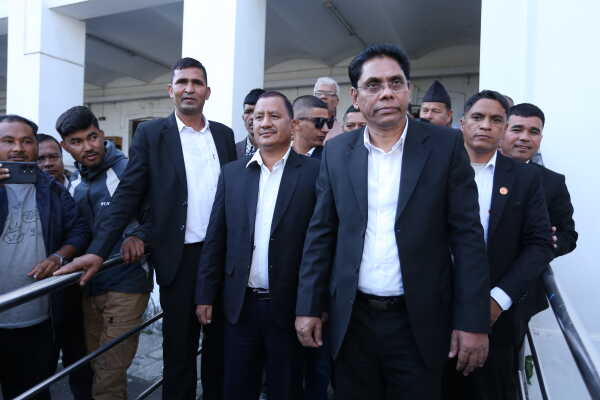Netra Bikram Chand-led CPN Registers at Election Commission Ahead of Upcoming Polls