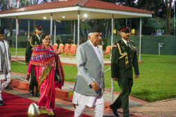 President Ram Chandra Paudel Returns from Qatar After Attending World Summit