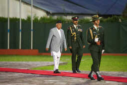 President Ram Chandra Paudel Returns from Qatar After Attending World Summit