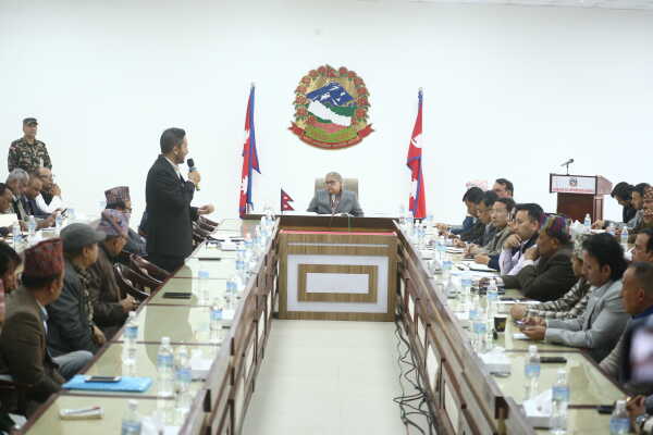 Prime Minister Sushila Karki Meets Party Representatives to Discuss Elections