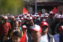 UML Holds National Volunteer Force Command Announcement with Rally