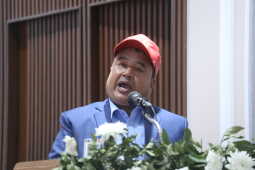 UML Holds National Volunteer Force Command Announcement with Rally
