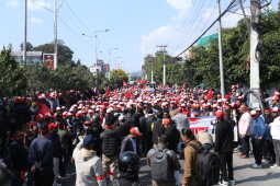 UML Holds National Volunteer Force Command Announcement with Rally
