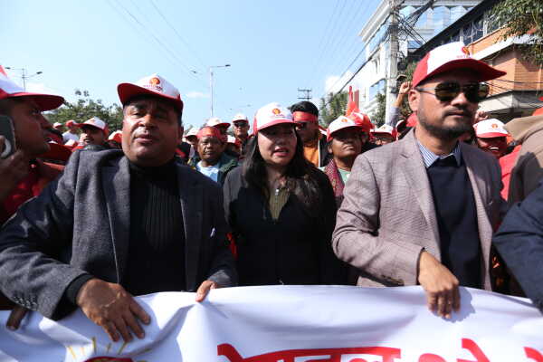 UML Holds National Volunteer Force Command Announcement with Rally