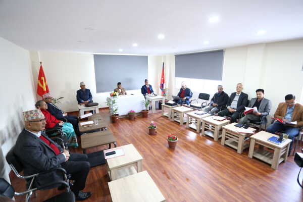 UML Secretariat Holds First Meeting at Chyasal Central Office Since Gen-Z Protest