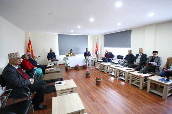 UML Secretariat Holds First Meeting at Chyasal Central Office Since Gen-Z Protest
