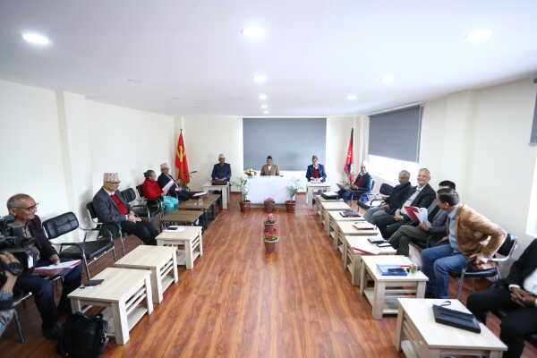 UML Secretariat Holds First Meeting at Chyasal Central Office Since Gen-Z Protest
