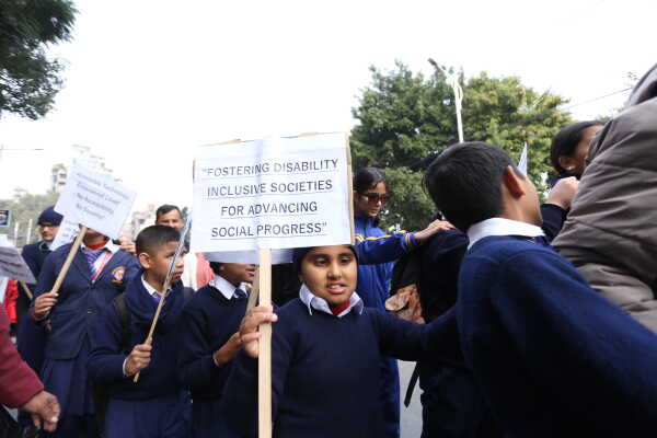 34th International Day of Persons with Disabilities Marked with Morning Rally in Kathmandu