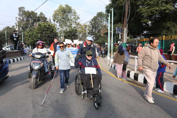 34th International Day of Persons with Disabilities Marked with Morning Rally in Kathmandu