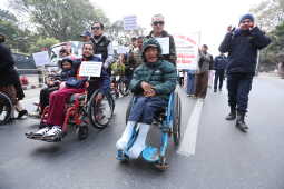 34th International Day of Persons with Disabilities Marked with Morning Rally in Kathmandu
