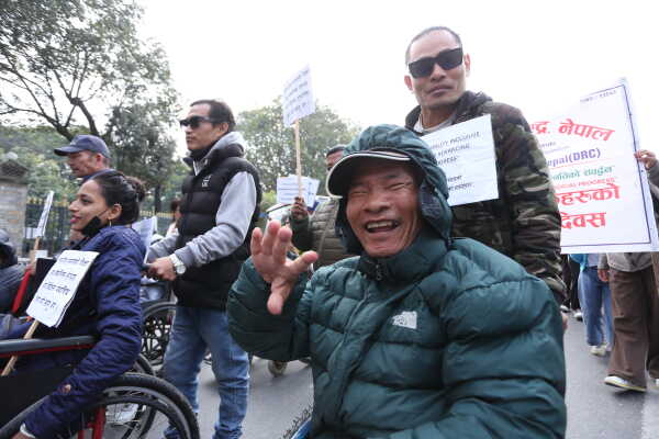 34th International Day of Persons with Disabilities Marked with Morning Rally in Kathmandu